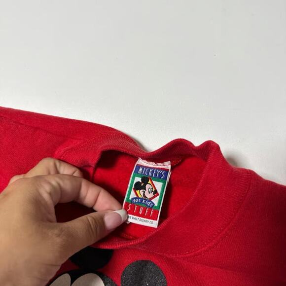 Vintage 90's Mickey's Stuff For Kids Crewneck Sweatshirt - Picture 4 of 7